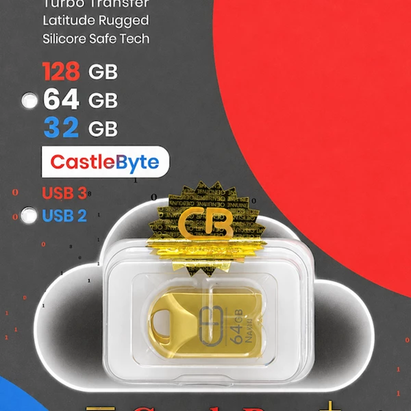 CastleByte Nano Gold 64